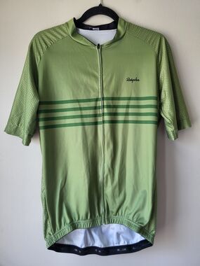 Men's Green Short-Sleeve Cycling  Jersey
